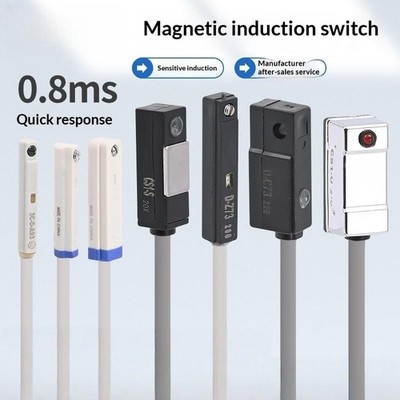 1Pcs Air Pneumatic Cylinder Magnetic Reed Switch Sensor CS1-J/G/E/U/F D-C73