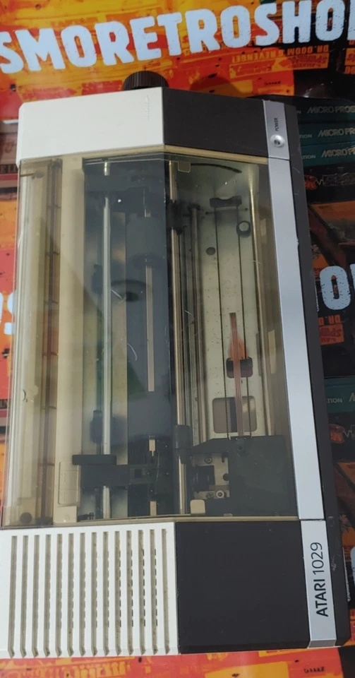 ATARI 1029 Nadeldrucker works + Netzkabel /SIO Cable (XE XL 8-bit) - Bild 2 von 4