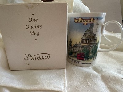 Dunoon Fine Bone China London Mug w/ original box. Excellent condition.