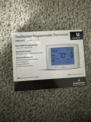 White Rodgers 1F95-1277 Blue 90 Series Thermostat