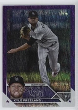2023 Topps Series 2 Retail Purple Foil /799 Kyle Freeland #348