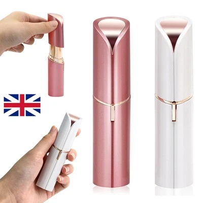 FINE-TOPGOODS Electric Ladies Painless Face Facial Hair Remover Trimmer Removal Epilator UK