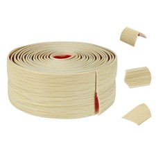 Wall Corner Protector, 1.6 in x 10 ft Peel and Stick Molding Trim, Maple Grain