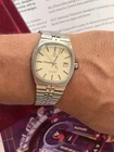 Omega Seamaster Quartz Date 196.0156 - Date Stainless Steel Bracelet White Dial