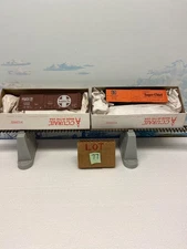 HO 2 ACCURAIL KITS #8501 40' STEEL REEFER & #3101 PLUG DOOR BOXCAR ATSF SANTA FE