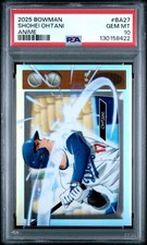 2025 Bowman Anime - Shohei Ohtani #BA27 - Los Angeles Dodgers - PSA 10 - GEM MT