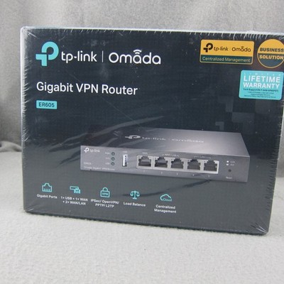 TP-Link ER605 Omada Gigabit VPN Router Multi-WAN Sealed New