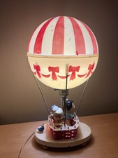 Vintage Dolly Toy Co Hot Air Balloon Lamp  Night Light Nursery Lamp Works 17"