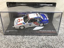 1/43 Deagostini Rally Car Collection Mitsubishi Galant VR-4 1989 RAC Minicar