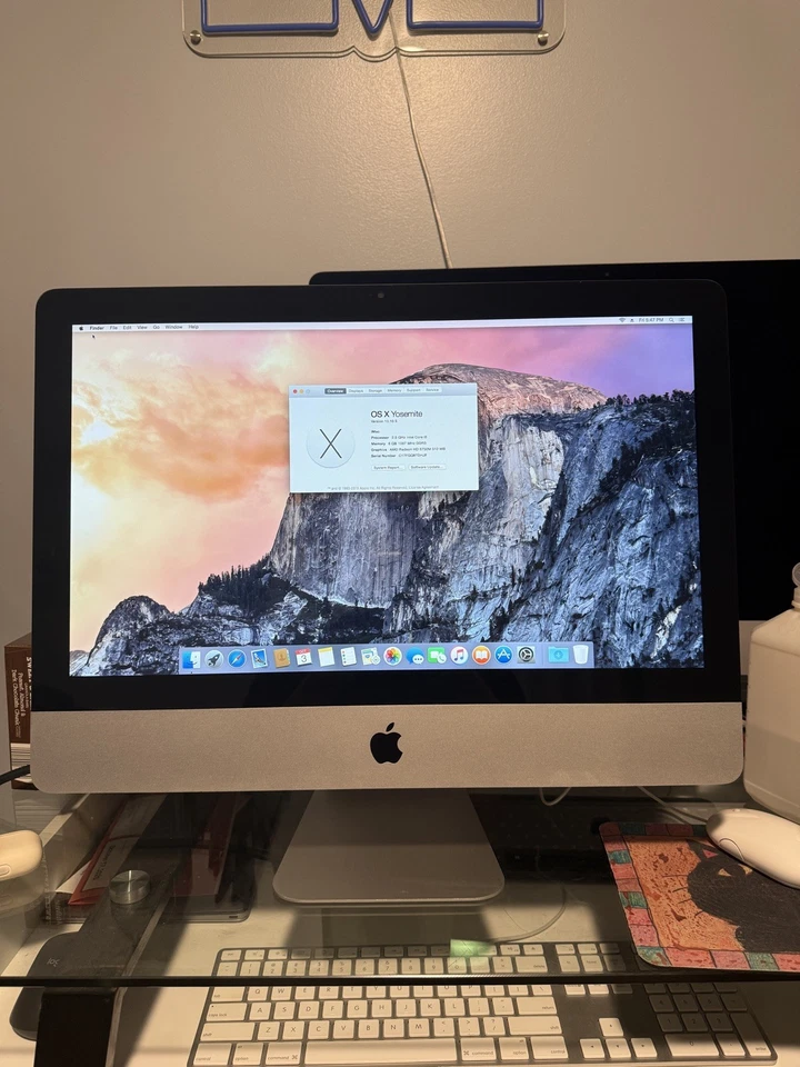 Apple iMac A1311 21.5" Desktop Mc309ll/A (Mid 2011) - Image 2 of 4