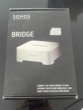 Sonos Bridge Wireless HiFi System v4.0 White with box paperwork powercord