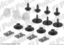 Set Radhausschale Verkleidung Kotfl&uuml;gel mit Clip Satz f&uuml;r Mercedes W202 93-97