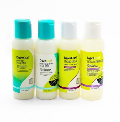 Deva Curl Discontinued PACK Decadence Travel Kit Sh+Con+ULTRDFN