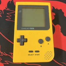 Nintendo Game Boy Pocket Yellow Handheld Console System MGB-001