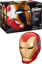 Marvel Legends Iron Man Casque Électronique Premium Avengers - Effets Lumineux