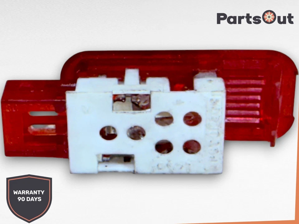 2002-2008 Audi A4 Front Left Door Panel Warning Light Lamp Red 8D094741 OEM - Image 2 of 4