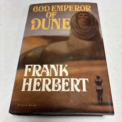 God Emperor of Dune By Frank Herbert (HCDJ 1981) First Edition 1st Printing