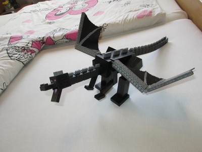 Minecraft Ender Dragon Serie 4 Enderdrache Drache Sammelfigur 55 cm  RAR