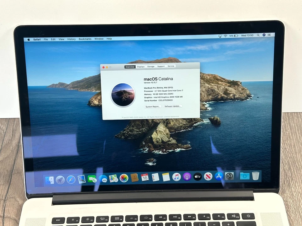 Apple MacBook Pro 15" 2012 · i7 · 16GB · 750GB, photo 4 of 5