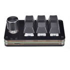 Programmable Gaming Keyboard with 6 Keys and 1 Knobs Mechanical Keypad