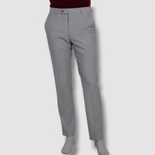 Calvin Klein Men's Gray Wool X Slim-Fit Pants Suit Separates Sz 30W 30L