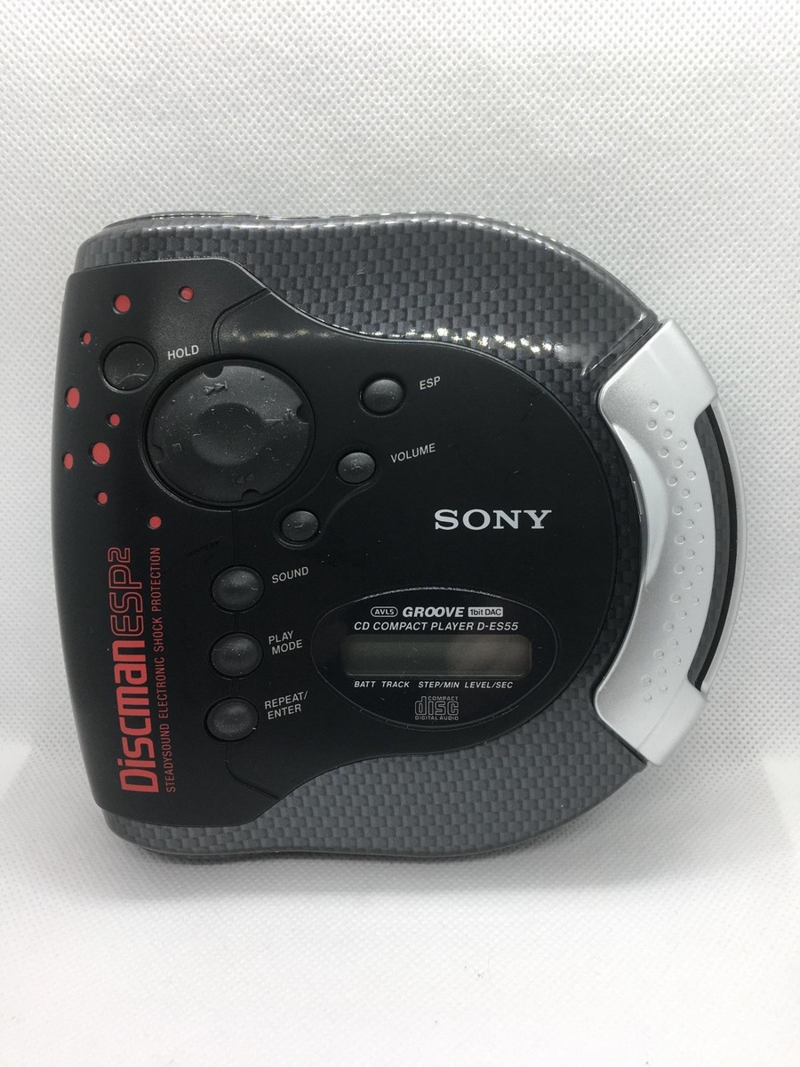 Sony Sport DiscMan - Portable CD Player - Made in Japan (D-ES55