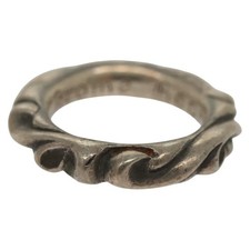 Chrome Hearts Scroll Band Ring Ag925 Silver A...