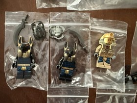 LEGO Pharaoh's Quest: Scorpion Pyramid (7327)  (7325) (7306) Lot amset Ra Anubis