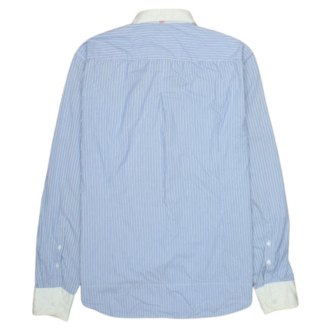 Hugo Boss Blue Button-Up Mens S image 2
