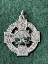 Old Irish Celtic Cross Medal.