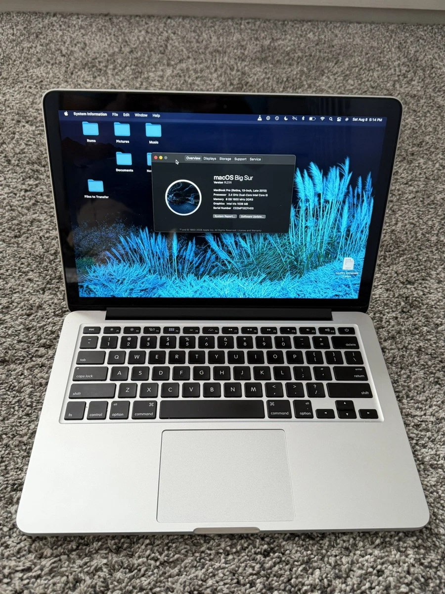 2013 Apple MacBook Pro 8GB Laptops for sale | eBay