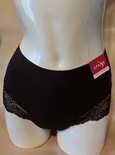 Spanx E4718 Womens Truffle Brown Undie-Tectable Lace Hi-Hipster Panties Size S