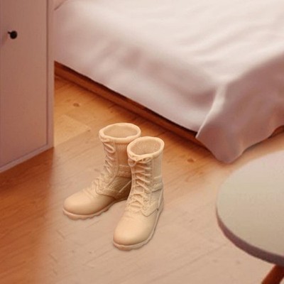 Actionfigur Schuhe Stiefel Miniaturmodelle im Maßstab 1:12 für 6'' weibliche Figuren