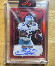 2025 Leaf Metal Halloween Emmitt Smith Autograph #BA-ES1 13/13 Last On Print