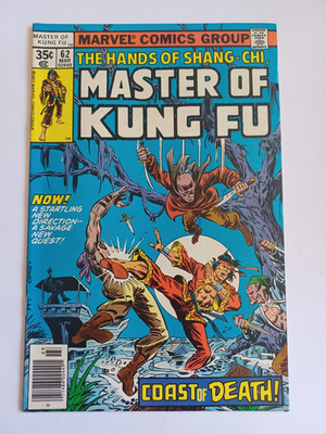 The Hands of Shang Chi Master Of Kung Fu #62 newsstand - 1978 - VF