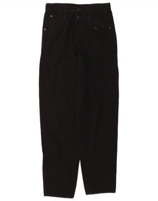 RIFLE Damen High Waist Tapered Jeans W32 L32 schwarz Baumwolle QT02