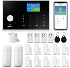 Smart Home Security Alarm Kit, Alarm System for Home Security, WiFi Door Alarm