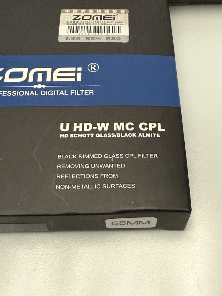 New Zomei Professional Filters, CPL, Variable Nd, Camera Filters - Image 2 of 4