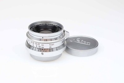 Leica Summicron 35mm f2 8element RARE M39 Leitz Wetzlar near mint 96032