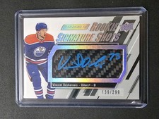 2023-24 UD Engrained Rookie Signature Shots 139/299 Vincent Deharnais #RSS-VD