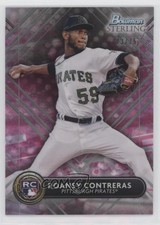 2022 Bowman Sterling Rookies Magenta Refractor 73/75 Roansy Contreras s1i