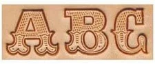 Craftool� 3/4" (19 mm) Leather Art Alphabet Set 8145-00