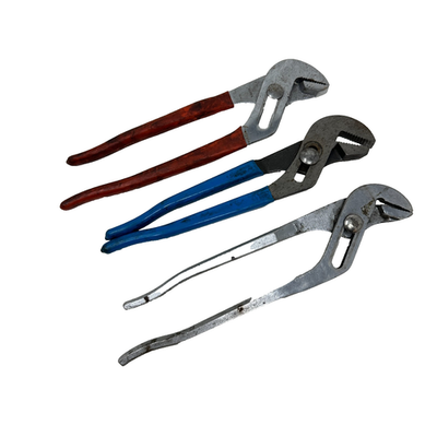 #ad Channellock 420 USA Sears Japan Allied Korea Groove Joint Pliers Lot 3 Pcs $42.96