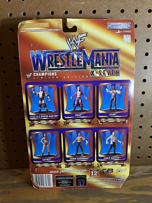 Stone Cold Steve Austin Jakks Pacific WrestleMania 17 X-Seven WWF