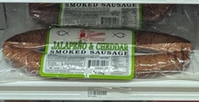 The Butcher Shoppe Jalapeno Cheddar Sausage 14 Oz (4 Pack)
