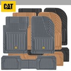 CAT® 3pc Heavy Duty Premium Rubber Floor Mats Trim Fit for Car Truck SUV VAN