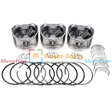 STD Pistons, Rings & Rod Bearings for Kubota D902 Engine