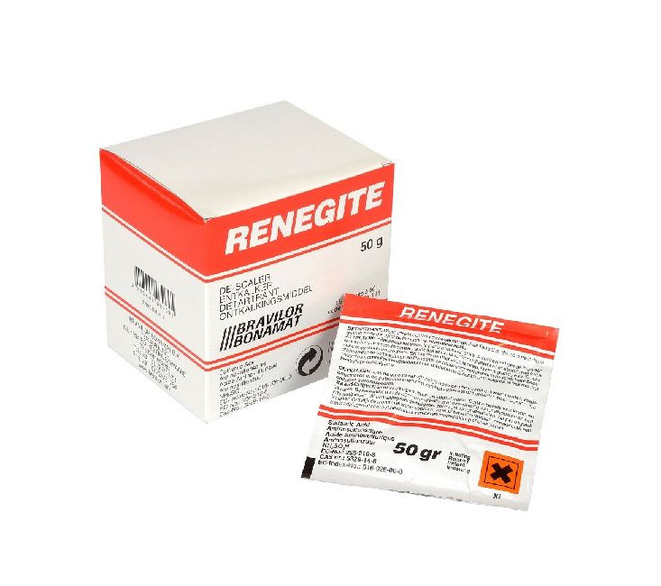 Renegite Descaler Sachets - 1 Box (15 x 50g Sachet)