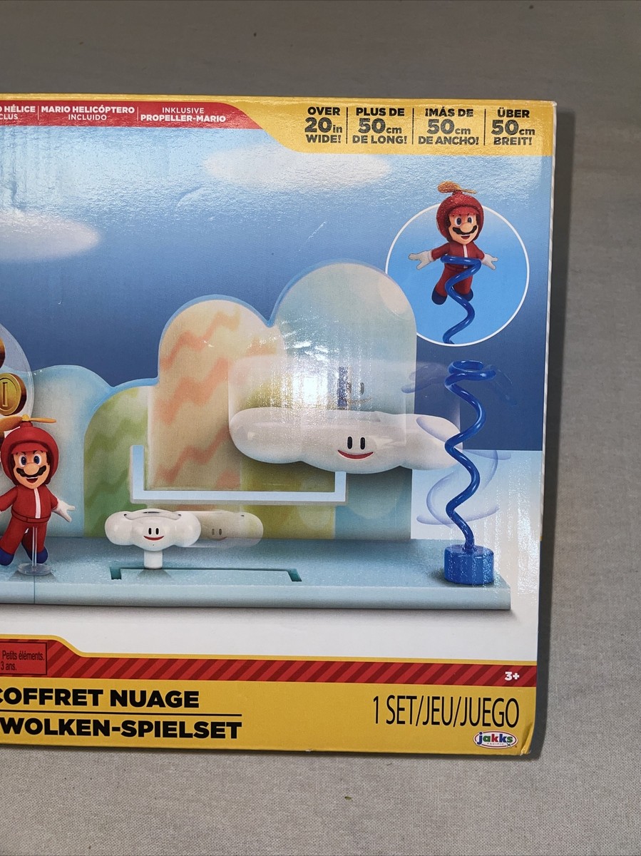 New Nintendo Super Mario Deluxe Cloud 6 Piece Flying Video Game
