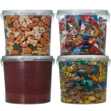 GroundMaster Plastic Multipurpose Durable Storage Tubs | 100% Recyclable | 5L